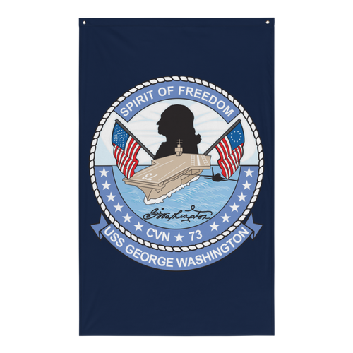 USS George Washington (CVN-73) Ship's Crest Flag