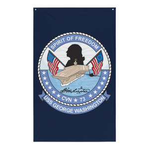 USS George Washington (CVN-73) Ship's Crest Flag