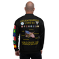 USS Enterprise (CVAN-65) 1964 FP Cruise Jacket - Black – back view, white
