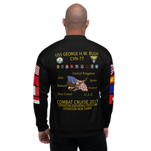 Load image into Gallery viewer, USS George H.W. Bush (CVN-77) 2011 FP Cruise Jacket - Black