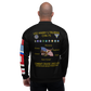 USS Harry S. Truman (CVN-75) 2002-03 FP Cruise Jacket - Black – back view, white
