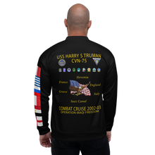 Load image into Gallery viewer, USS Harry S. Truman (CVN-75) 2002-03 FP Cruise Jacket - Black