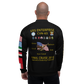 USS Enterprise (CVN-65) 2012 FP Cruise Jacket - Black – back view, white
