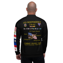 Load image into Gallery viewer, USS Independence (CVA-62) 1965 FP Cruise Jacket - Black