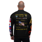 USS Coral Sea (CV-43) 1981-82 FP Cruise Jacket - WestPac – back view, white