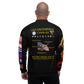USS Enterprise (CVAN-65) 1974-75 FP Cruise Jacket - WestPac – back view, white