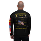 USS Forrestal (CVA-59) 1965-66 FP Cruise Jacket - Black – back view, white