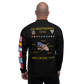 USS Independence (CV-62) 1979 FP Cruise Jacket - Black – back view, white