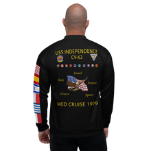 Load image into Gallery viewer, USS Independence (CV-62) 1979 FP Cruise Jacket - Black