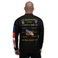 USS Independence (CV-62) 1997 FP Cruise Jacket - Black – back view, white