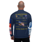 USS Independence (CV-62) 1997 FP Cruise Jacket - Shellback – back view, white