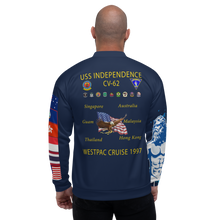 Load image into Gallery viewer, USS Independence (CV-62) 1997 FP Cruise Jacket - Shellback