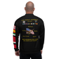 USS John F. Kennedy (CV-67) 2004 FP Cruise Jacket - Black – back view, white