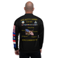 USS Kitty Hawk (CV-63) 1981 FP Cruise Jacket – back view, white