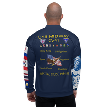 Load image into Gallery viewer, USS Midway (CV-41) 1984-85 FP Cruise Jacket - Shellback