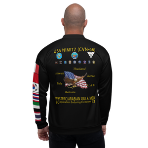 USS Nimitz (CVN-68) 2013 FP Cruise Jacket - Black