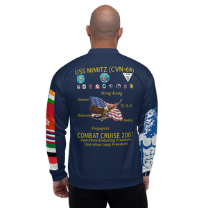 USS Nimitz (CVN-68) 2007 FP Cruise Jacket - Black