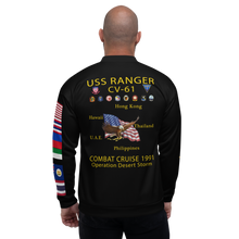 Load image into Gallery viewer, USS Ranger (CV-61) 1991 FP Cruise Jacket - Black