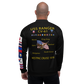 USS Ranger (CV-61) 1979 FP Cruise Jacket - Black – back view, white