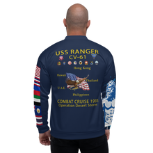 Load image into Gallery viewer, USS Ranger (CV-61) 1991 FP Cruise Jacket - Shellback