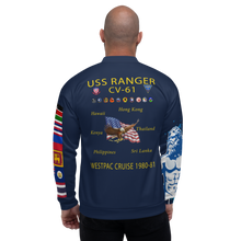 Load image into Gallery viewer, USS Ranger (CV-61) 1980-81 FP Cruise Jacket - Shellback