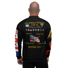Load image into Gallery viewer, USS Ronald Reagan (CVN-76) 2017 FP Cruise Jacket - WestPac