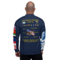 USS Ronald Reagan (CVN-76) 2006 FP Cruise Jacket - Shellback – back view, white