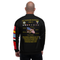 USS Theodore Roosevelt (CVN-71) 1999 FP Cruise Jacket - Black – back view, white