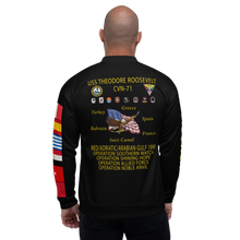 Load image into Gallery viewer, USS Theodore Roosevelt (CVN-71) 1999 FP Cruise Jacket - Black
