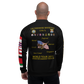 USS Theodore Roosevelt (CVN-71) 2015 FP Cruise Jacket - Black – back view, white
