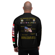 Load image into Gallery viewer, USS Theodore Roosevelt (CVN-71) 2015 FP Cruise Jacket - Black