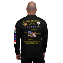 Load image into Gallery viewer, USS Abraham Lincoln (CVN-72) 1991 FP Cruise Jacket
