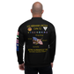 USS Abraham Lincoln (CVN-72) 1993 FP Cruise Jacket – back view, white