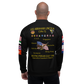 USS Abraham Lincoln (CVN-72) 1998 FP Cruise Jacket – back view, white