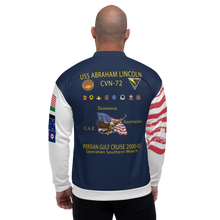 Load image into Gallery viewer, USS Abraham Lincoln (CVN-72) 2000-01 FP Cruise Jacket - All American