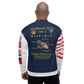 USS Abraham Lincoln (CVN-72) 2010-11 FP Cruise Jacket - All American – back view, white