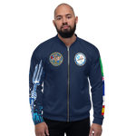 USS Enterprise (CVAN-65) 1964 FP Cruise Jacket - Shellback Sleeve – front view, white
