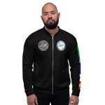 USS Enterprise (CVAN-65) 1964 FP Cruise Jacket - Black – front view, white