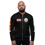 USS George H.W. Bush (CVN-77) 2011 FP Cruise Jacket - Black – front view, white