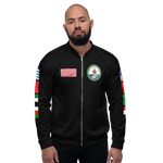 USS George H.W. Bush (CVN-77) 2014 FP Cruise Jacket - Black – front view, white