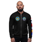 USS Coral Sea (CV-43) 1989 FP Cruise Jacket - Black – front view, white