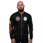 USS Enterprise (CVN-65) 1976-77 FP Cruise Jacket - WestPac – front view, white
