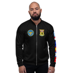 USS Forrestal (CV-59) 1991 FP Cruise Jacket - Black – front view, white