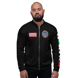 USS Harry S. Truman (CVN-75) 2004-05 FP Cruise Jacket - Black – front view, white