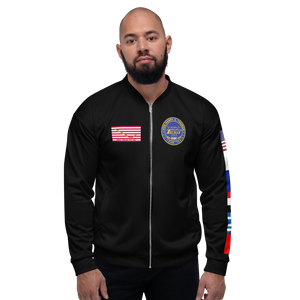 USS Harry S. Truman (CVN-75) 2010 FP Cruise Jacket - Black – front view, white