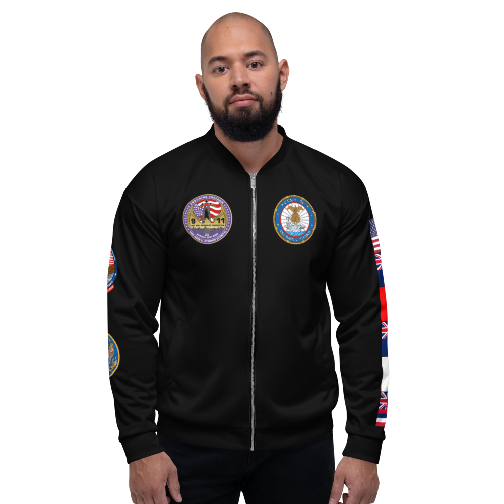 USS John C. Stennis (CVN-74) 2001-02 FP Cruise Jacket - Black