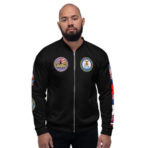 USS John C. Stennis (CVN-74) 2001-02 FP Cruise Jacket - Black