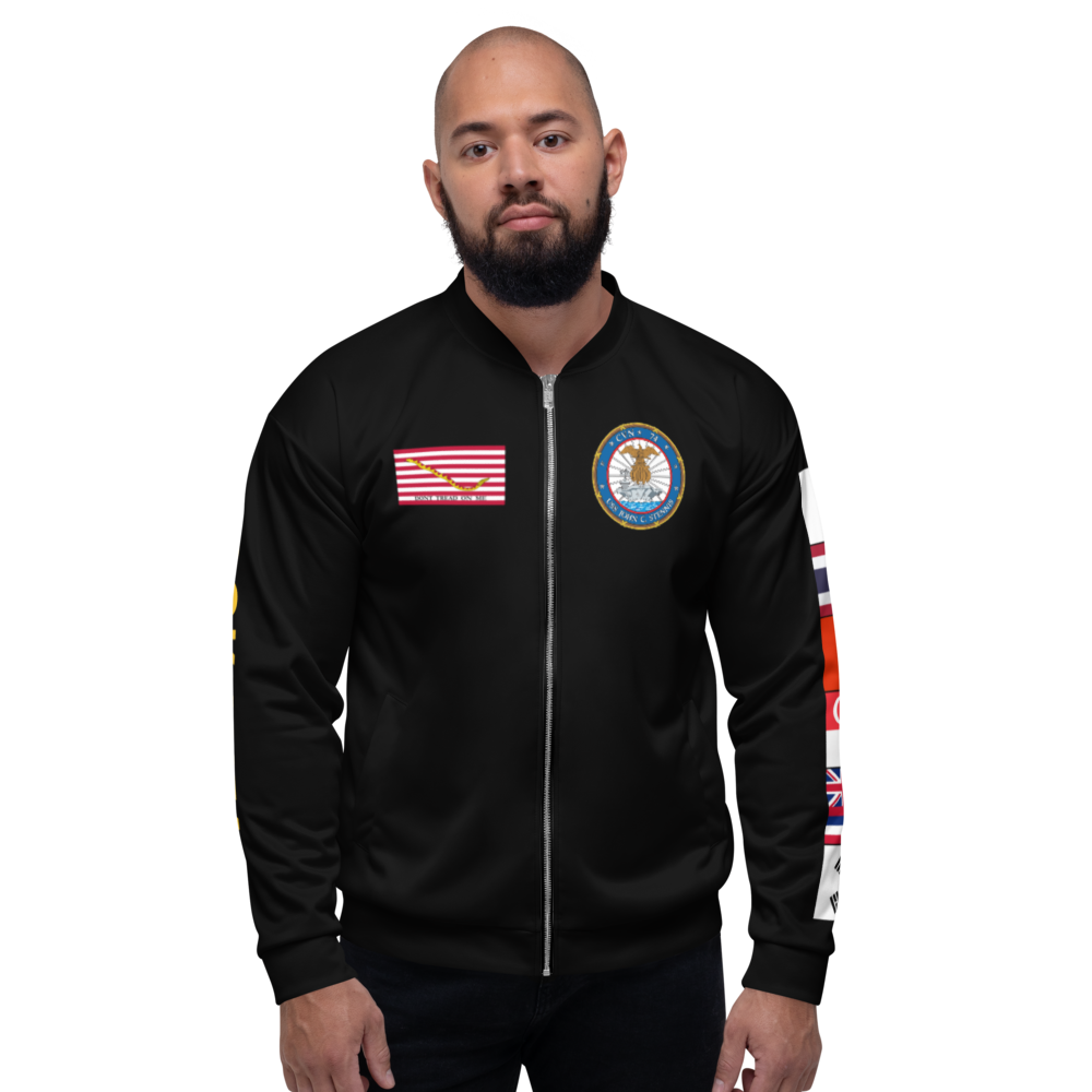 USS John C. Stennis (CVN-74) 2009 FP Cruise Jacket - Black