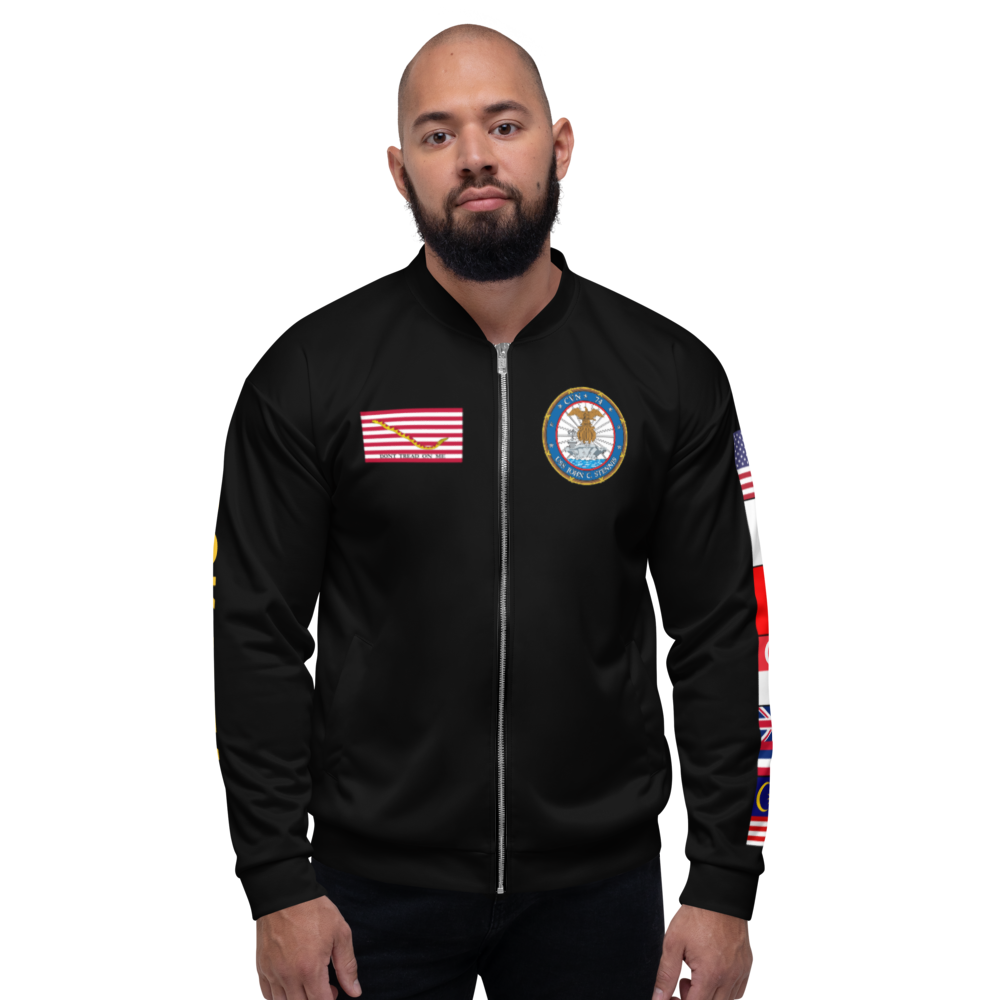 USS John C. Stennis (CVN-74) 2012-13 FP Cruise Jacket - Black