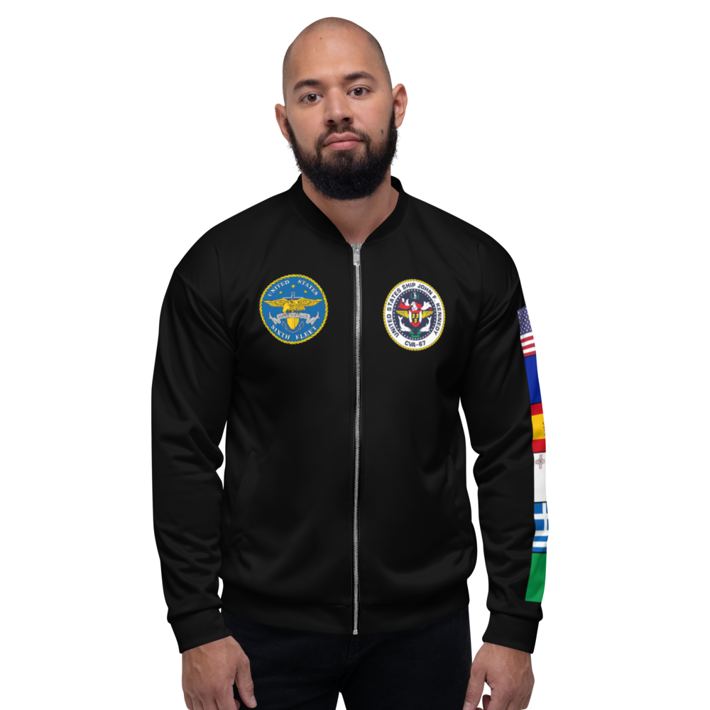 USS John F. Kennedy (CVA-67) 1969 FP Cruise Jacket - Black